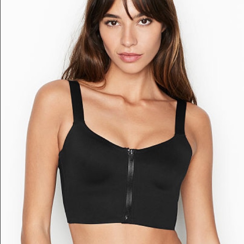 Victoria’s Secret Knockout Longline Bra Black 34B